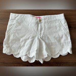 Lilly Pulitzer Buttercup Shorts White Size 4